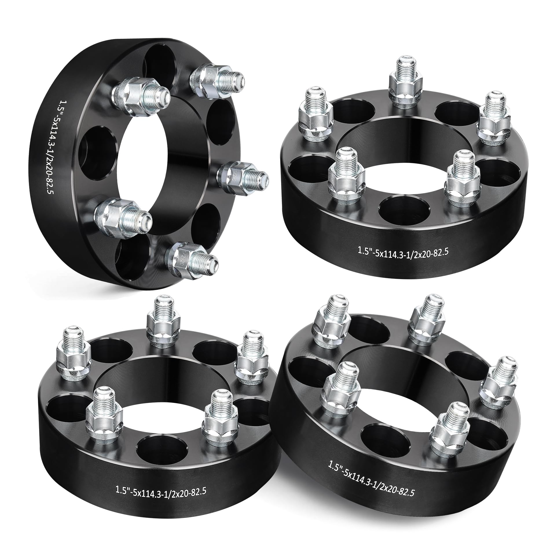 Amazon.com: EVIL ENERGY 5x4.5 Wheel Spacers 1.5 inch Compatible