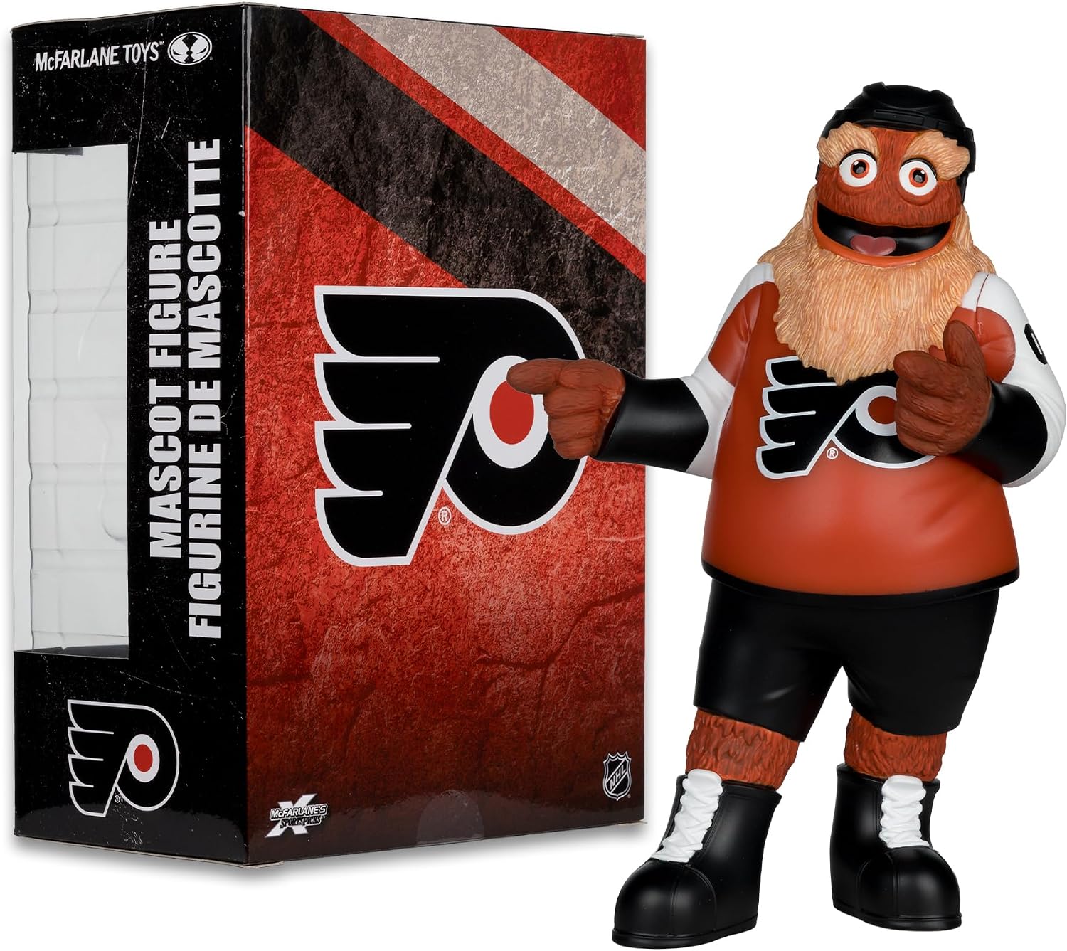 McFarlane Toys- Gritty (Philadelphia Flyers) V2 NHL 8in Vinyl Mascot Figure McFarlane's SportsPicks