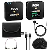 Wireless GO II Compact Microphone System, Bundle with Turnstile Audio Lavalier Microphone