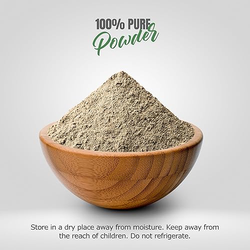 Miniatura 10 de Amla Powder  Phyllanthus Emblica, vitamina C y antioxidantes, apoya la inmunidad saludable, sin OMG, vegano, 454 GMS  Superalimento natural para el