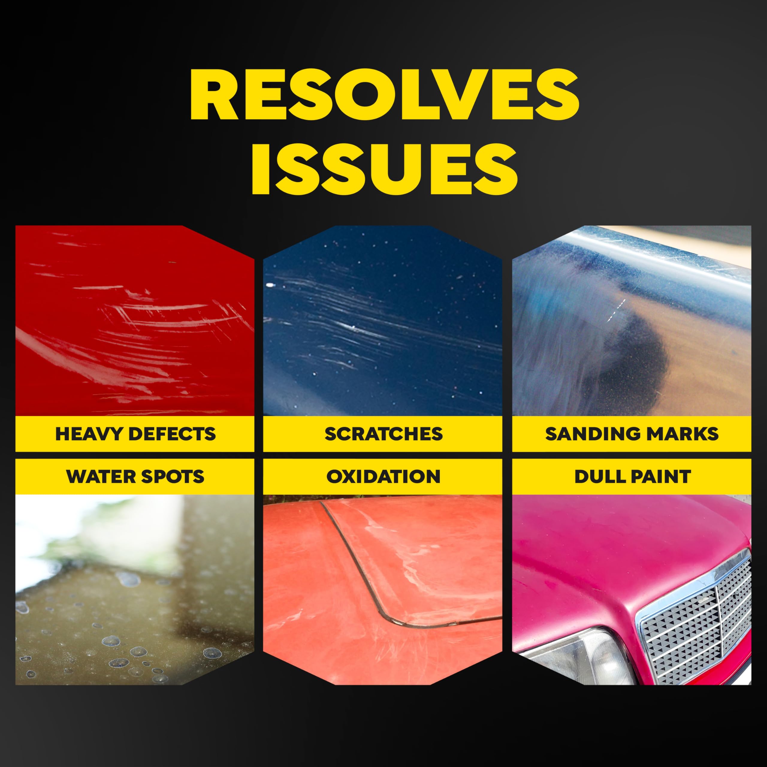 Meguiar's Foam Buffing Pads - 3 Pack -3 Meguiar's Foam Buffing Pads - 3 Pack -3