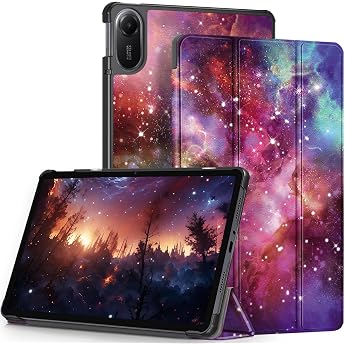 Case for Xiaomi Redmi Pad 2 / Pad2 4G 11 Inch Tablet 2025 Protective Case with Auto Sleep/Wake Function Milky Way