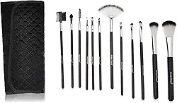 Macrilan Kit Com 12 Pincéis Para Maquiagem - Kp1-5E