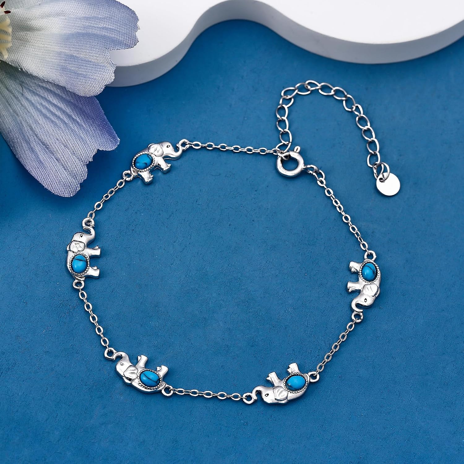 YAFEINI Animal Bracelet Sterling Silver Butterfly/Cardinal/Highland Cow/French Bulldog Bracelet Egyptian Cat Jewelry for Women