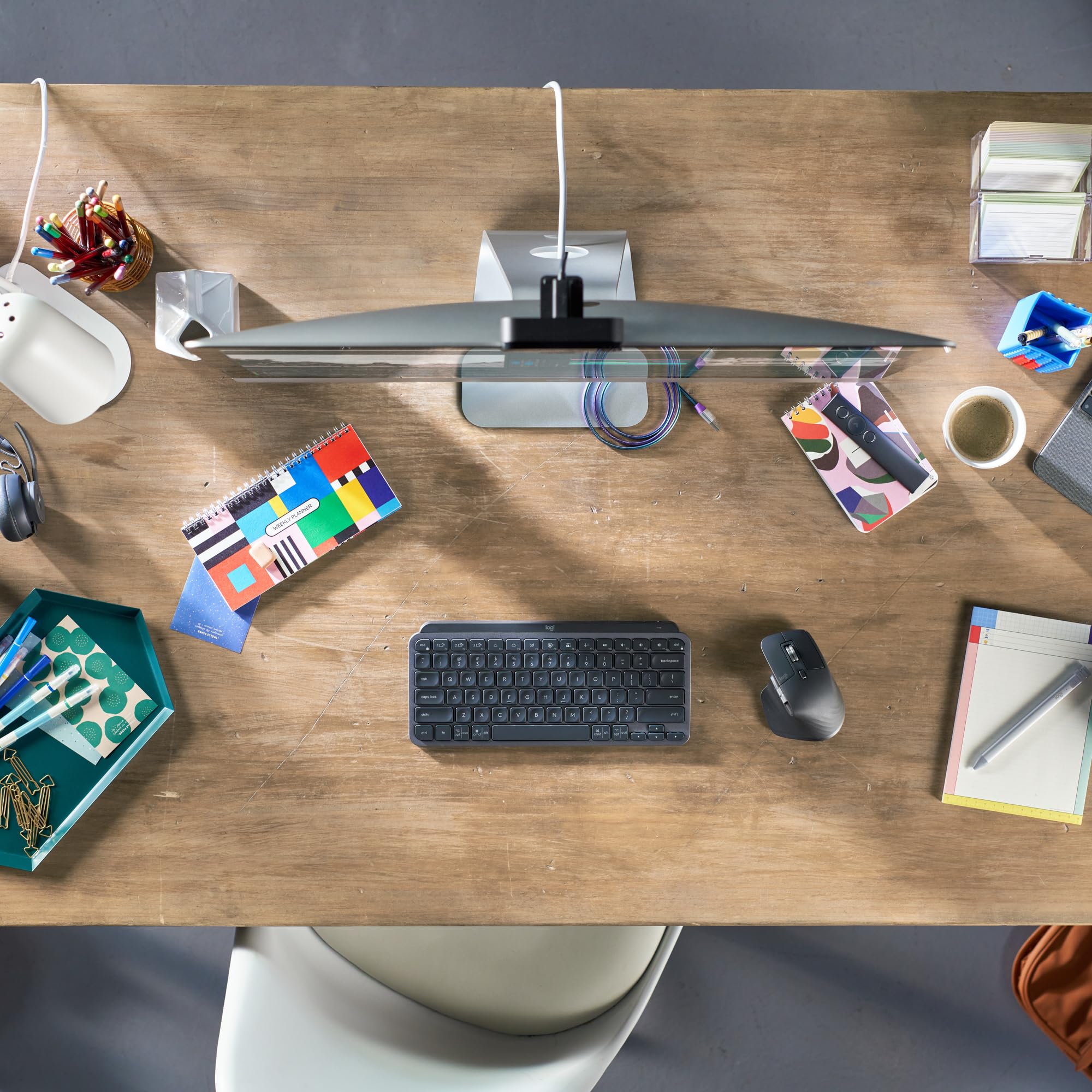 Logitech MX Keys Mini Tastiera Illuminata Wireless, Minimal, Compatta, Bluetooth, Retroilluminata, USB-C, Compatibile con Apple macOS, iOS, Windows, Linux, Android, in Metallo, ITA QWERTY - Grafite