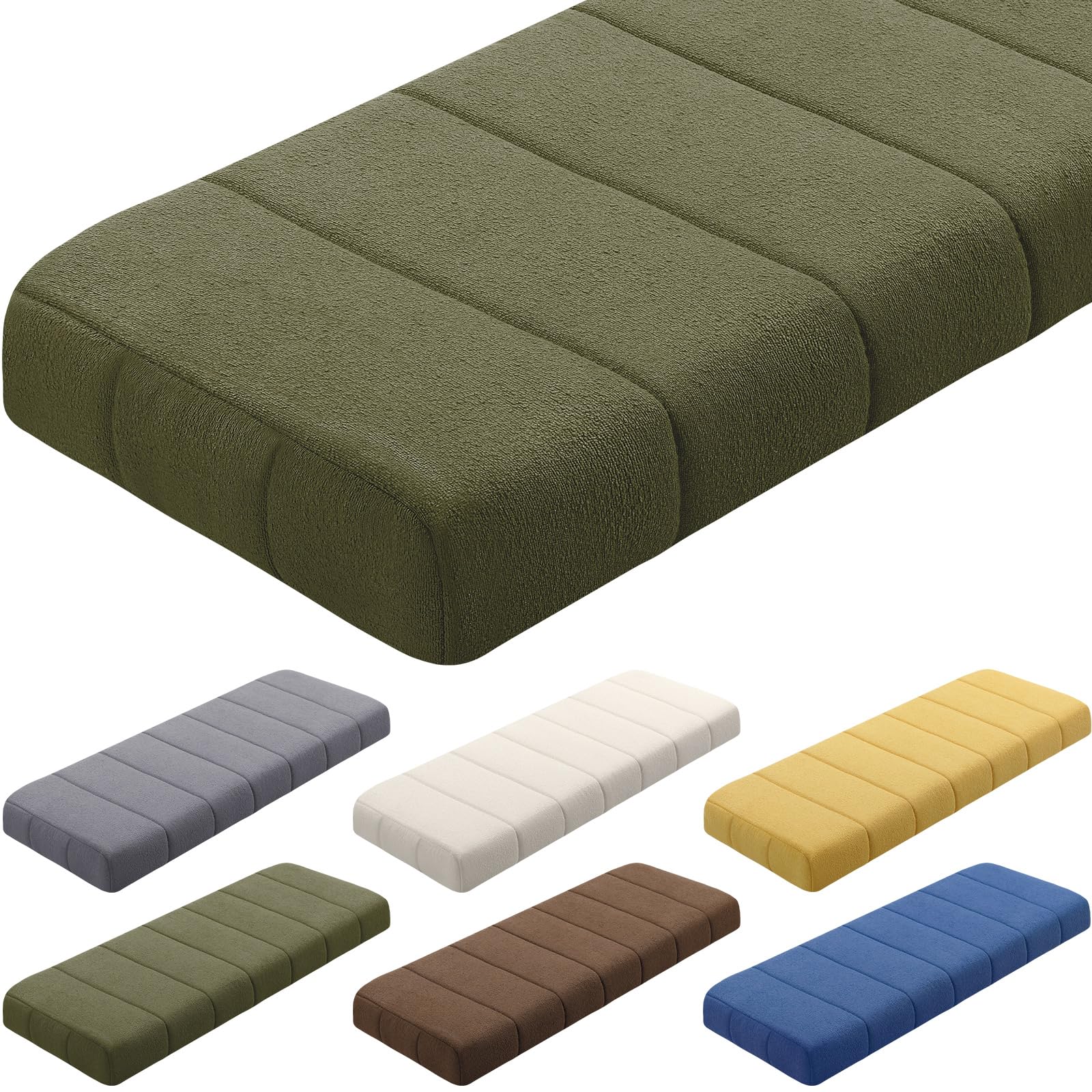 Wenqik Bench Cushion - Beige Comfort -10