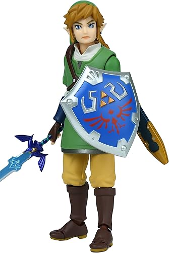 Good Smile: figura de acción de Skyward Sword Link Figma de La Leyenda de Zelda., Estándar, Multi Color