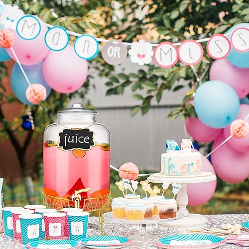 Miniatura 3 de Dispensadores de bebidas para fiestas, dispensador de bebidas de 4 galones con soporte y recipientes de bebidas de espita de acero inoxidable para