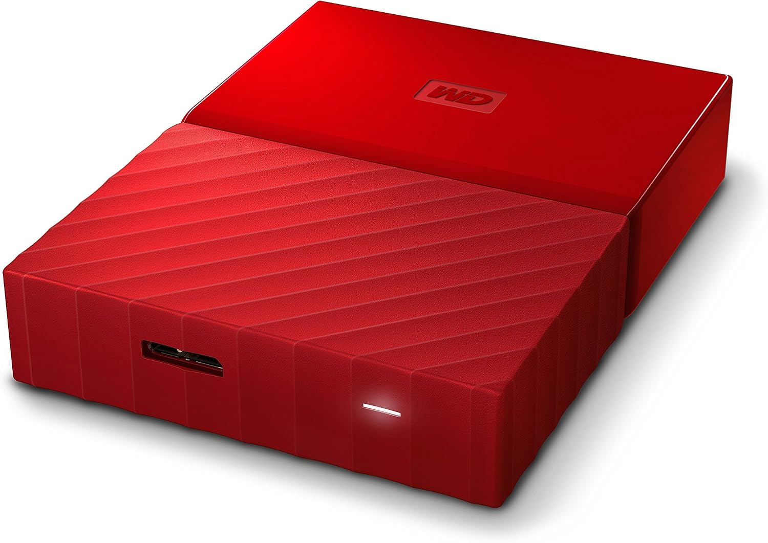 WD 2TB Red My Passport Portable External Hard Drive - USB 3.0 - WDBYFT0020BRD-WESN (Renewed)