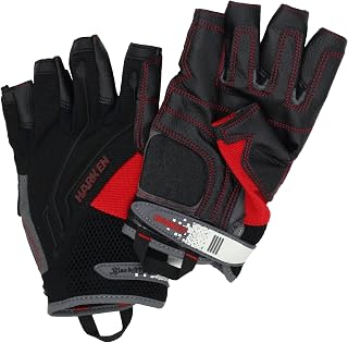 HARKEN Sailing Protective Gloves Men's 3/4 Finger Reflex, Multiple Sizes