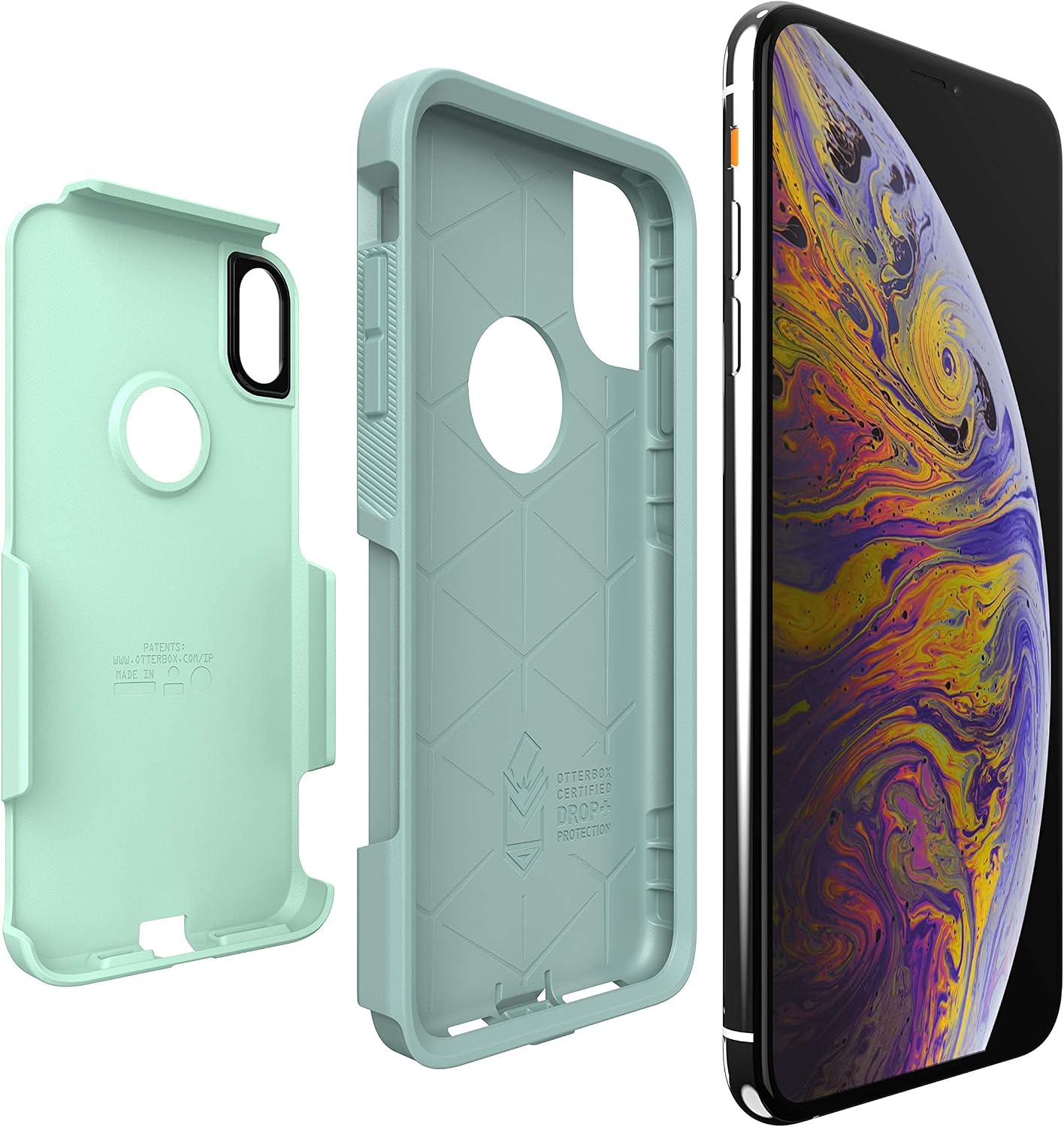 OtterBox Commuter Series Case for iPhone Xs MAX (ONLY) Non-Retail Packaging - Ocean Way
