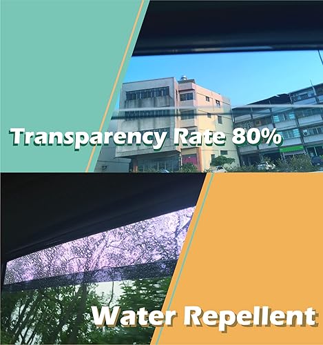 Miniatura 4 de YW AUTO - Deflectores para visera de ventana, protector de lluvia compatible con Subaru WRX 2022