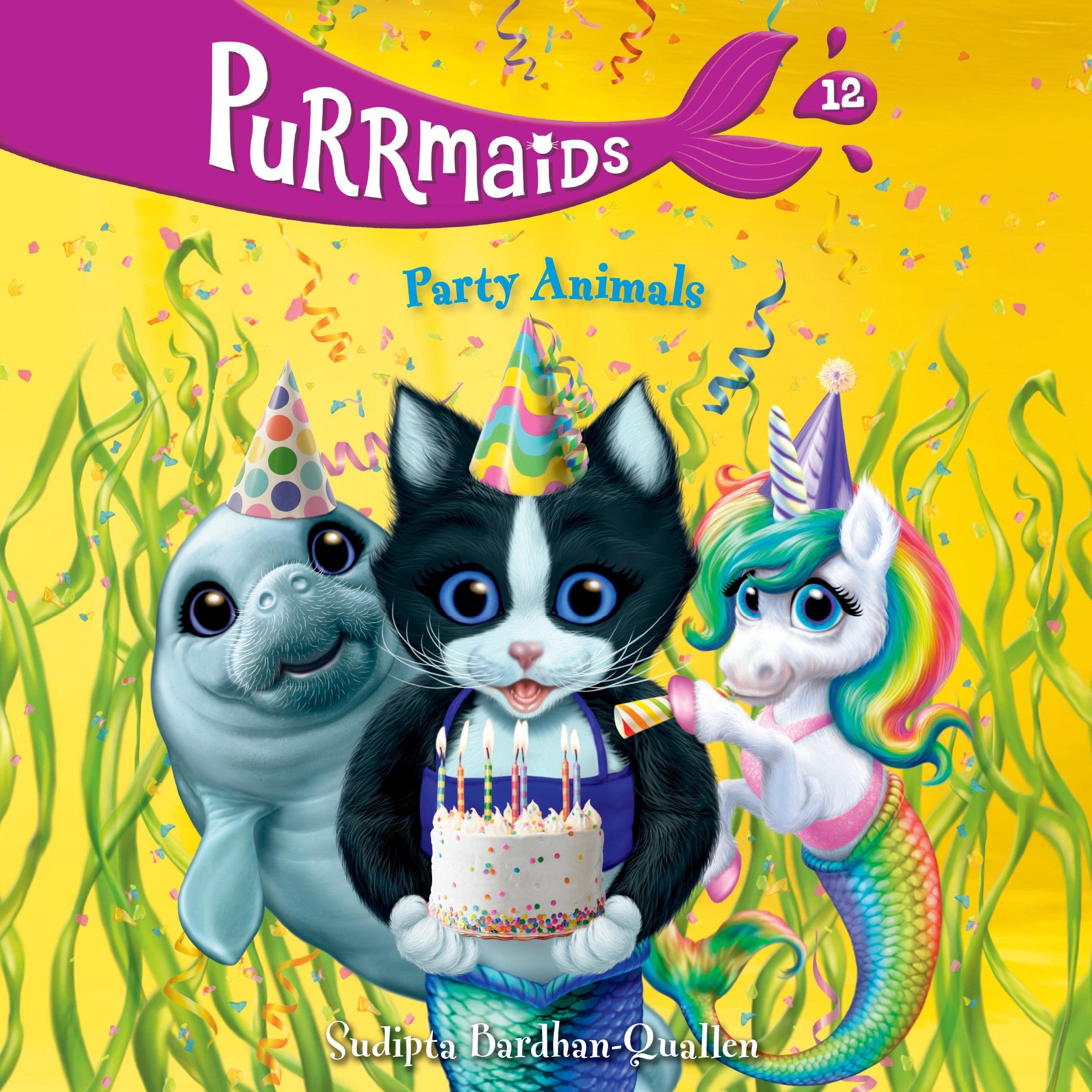 Cover art for Purrmaids #12: Party Animals