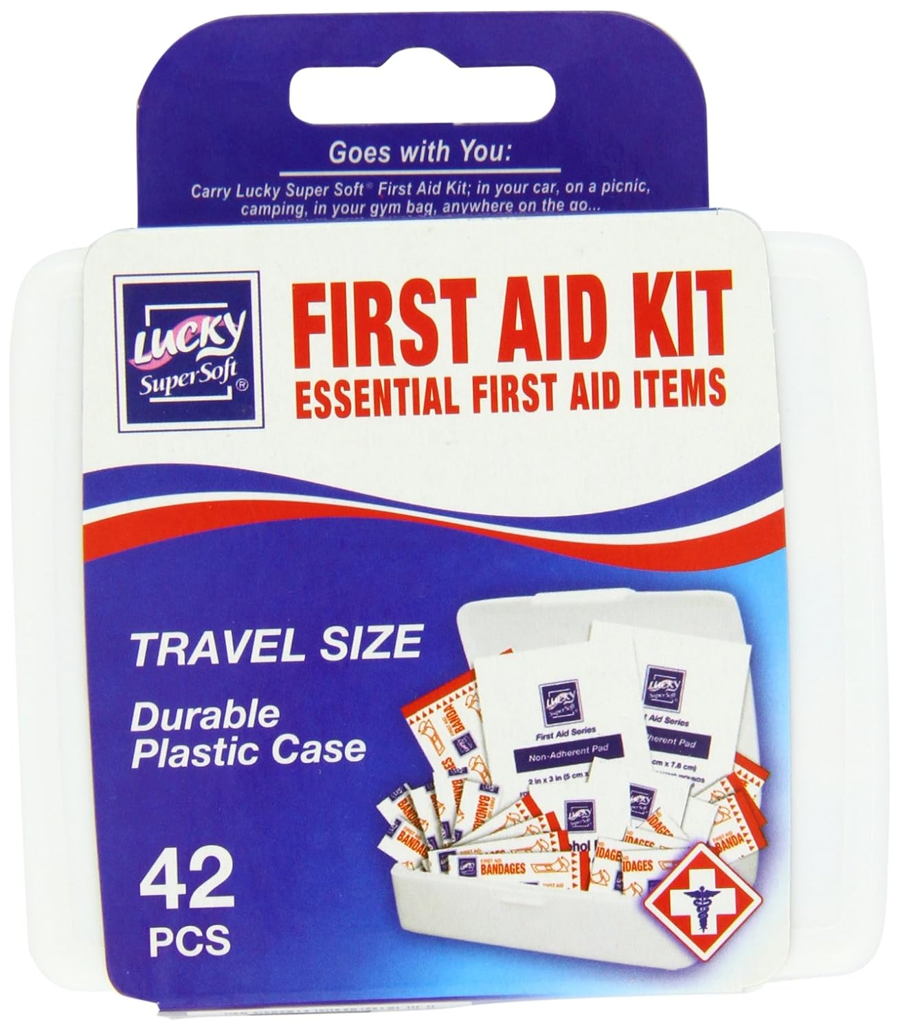 Lucky Super Soft First Aid Kit 42 Count