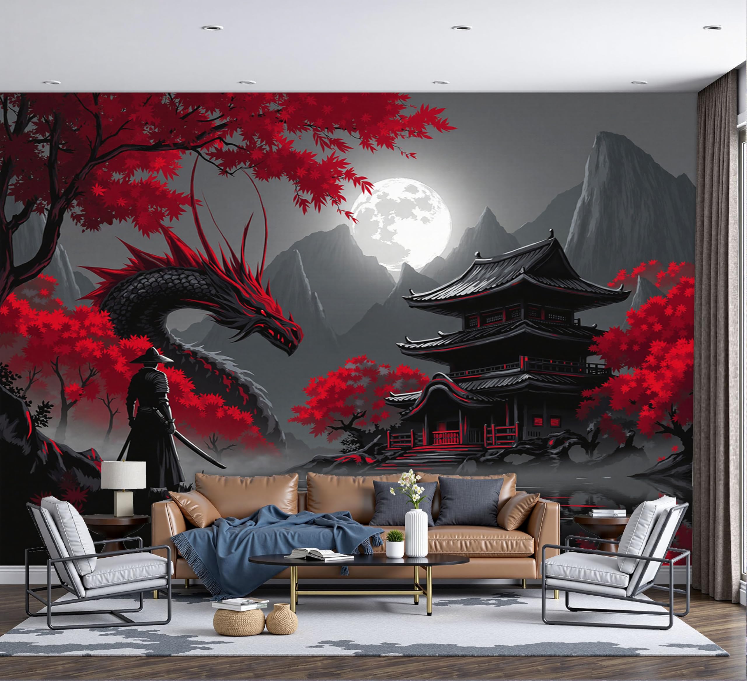 Poster Mural Géant 400X280 cm pour Habiller un Grand Mur de Salon