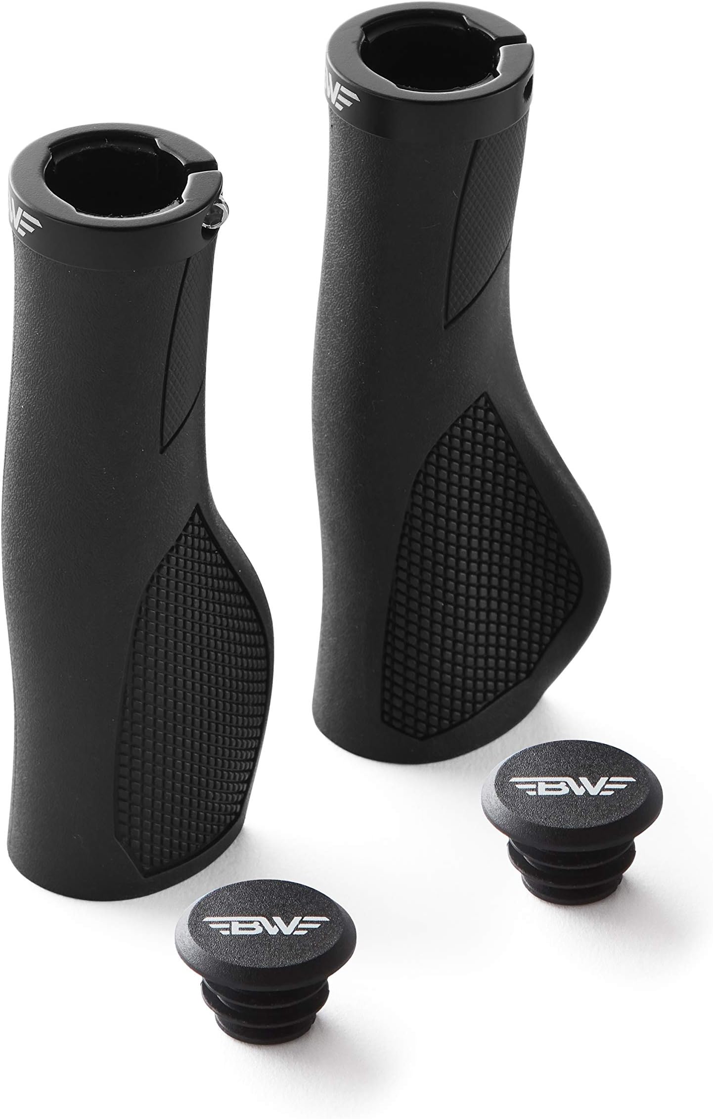 BW USAErgo-Lock 2.0 Grips – Dual Lock-On MTB Bike Handlebar Grips - Multiple Color Options