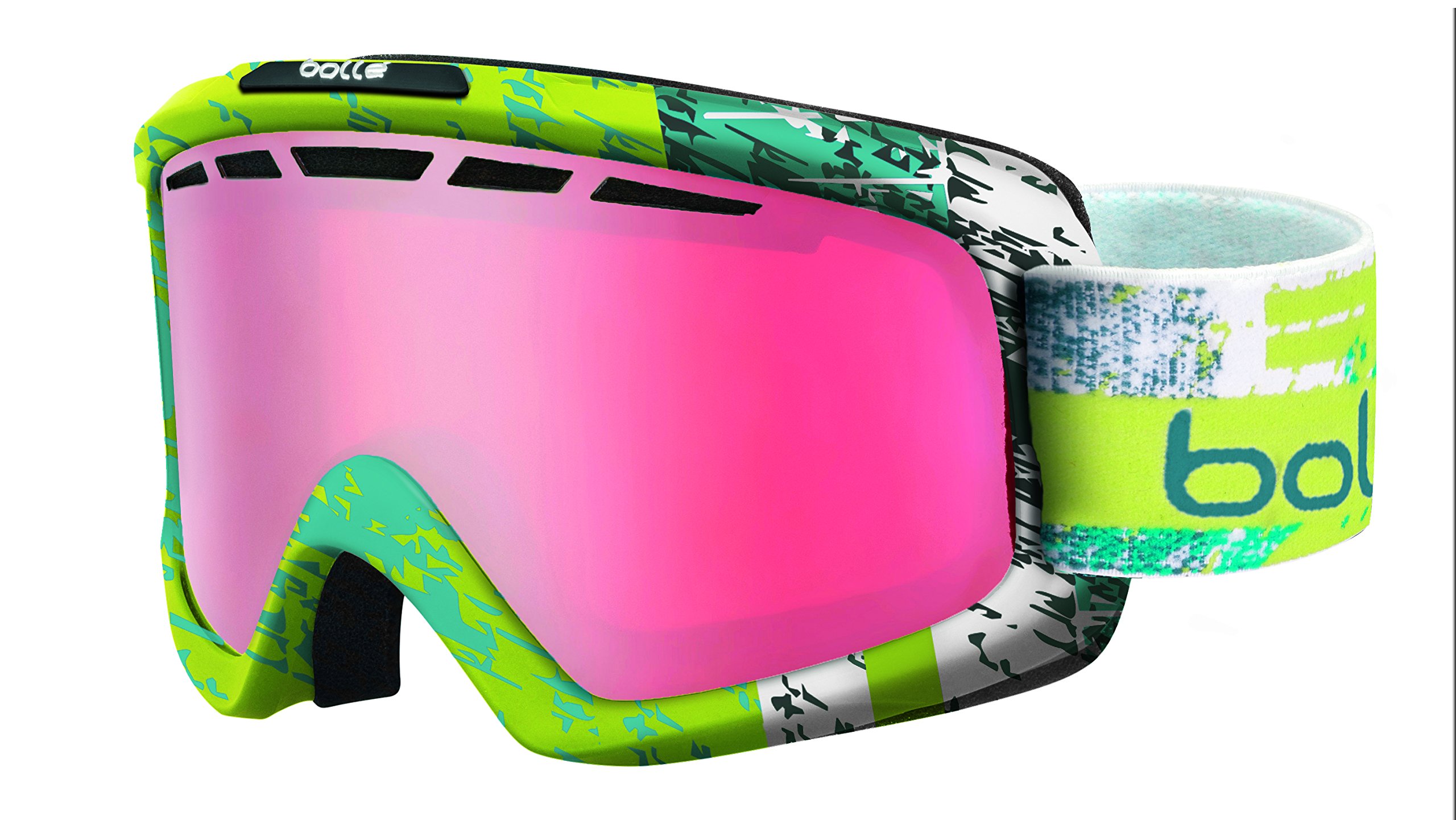 Boll� Occhiali da Sci Nova II Matte Teal Zenith Vermillon Gun, Uomo, Lime,  M/L : Amazon.it: Sport e tempo libero