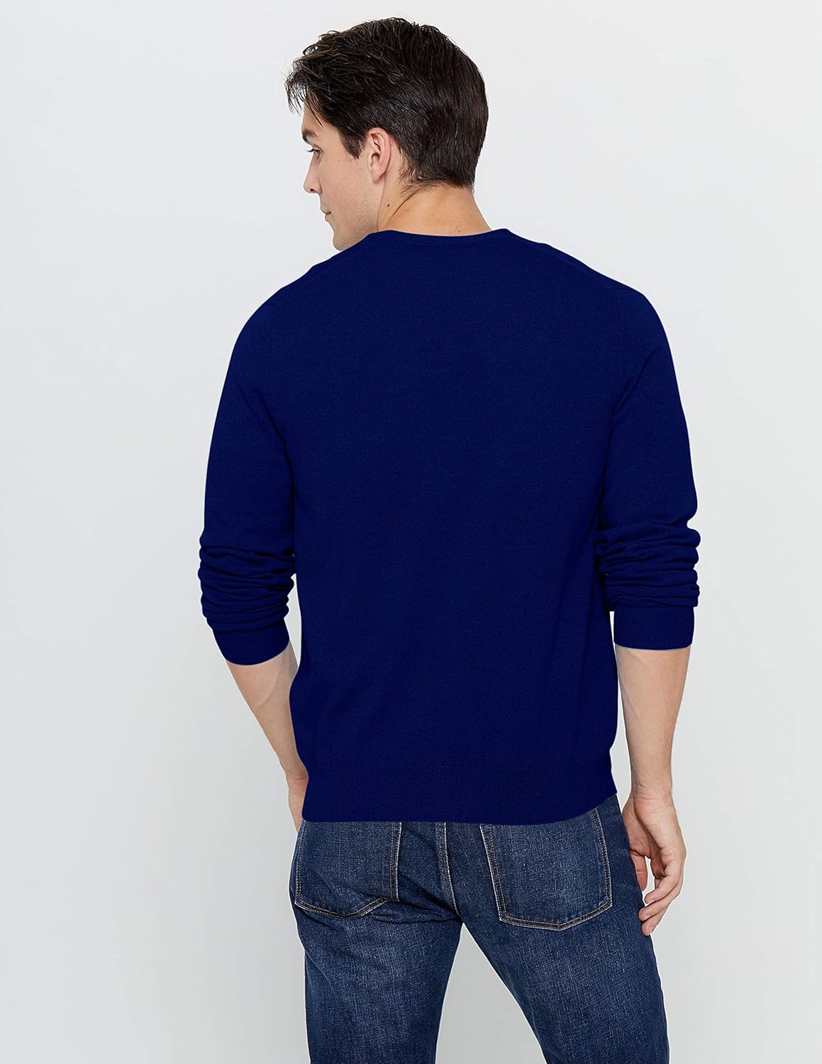 State Cashmere Men's 100% Pure Cashmere Button Front Long Sleeve Cardigan Sweater - Image 3