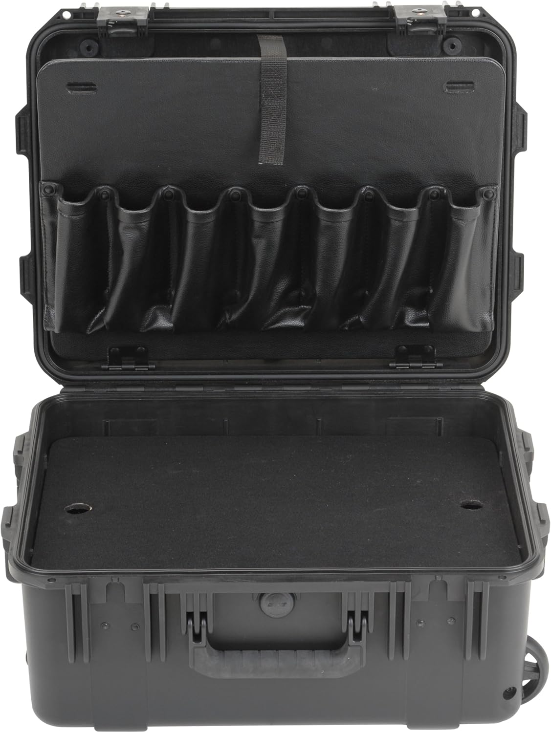 SKB Percussion and mallet Case with Mallet Holsters and Trap Table