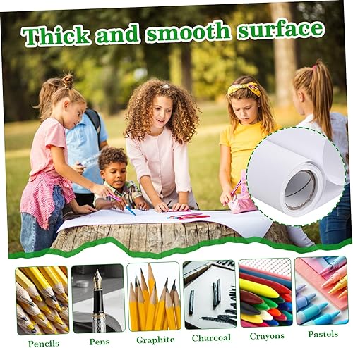Miniatura 8 de Zerodeko Papel de dibujo, caballete, rollo de papel, pintura, boceto, póster, papel para manualidades, papel de regalo para tablón de anuncios,