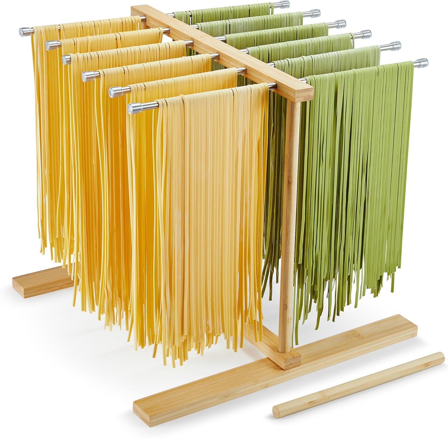 Pasta Drying Rack, Large 304 Stainless Steels Pasta Drying Rack Collapsible 15.7×15.7×15 inch with Handle for Homemade Fresh Pasta Noodle Spaghetti, Design for Easy Storage Pasta Drying Rack, Large 304 Stainless Steels Pasta Drying Rack Collapsible 15.7×15.7×15 inch with Handle for Homemade Fresh Pasta Noodle Spaghetti, Design for Easy Storage