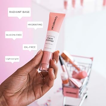 MCoBeauty Hydrating Primer Makeup - Water-Based Oil-Free Gel Primer for Smooth Application - Helps Reduce the Appearance of Dryness Before Makeup - Face Make-up - 30ml