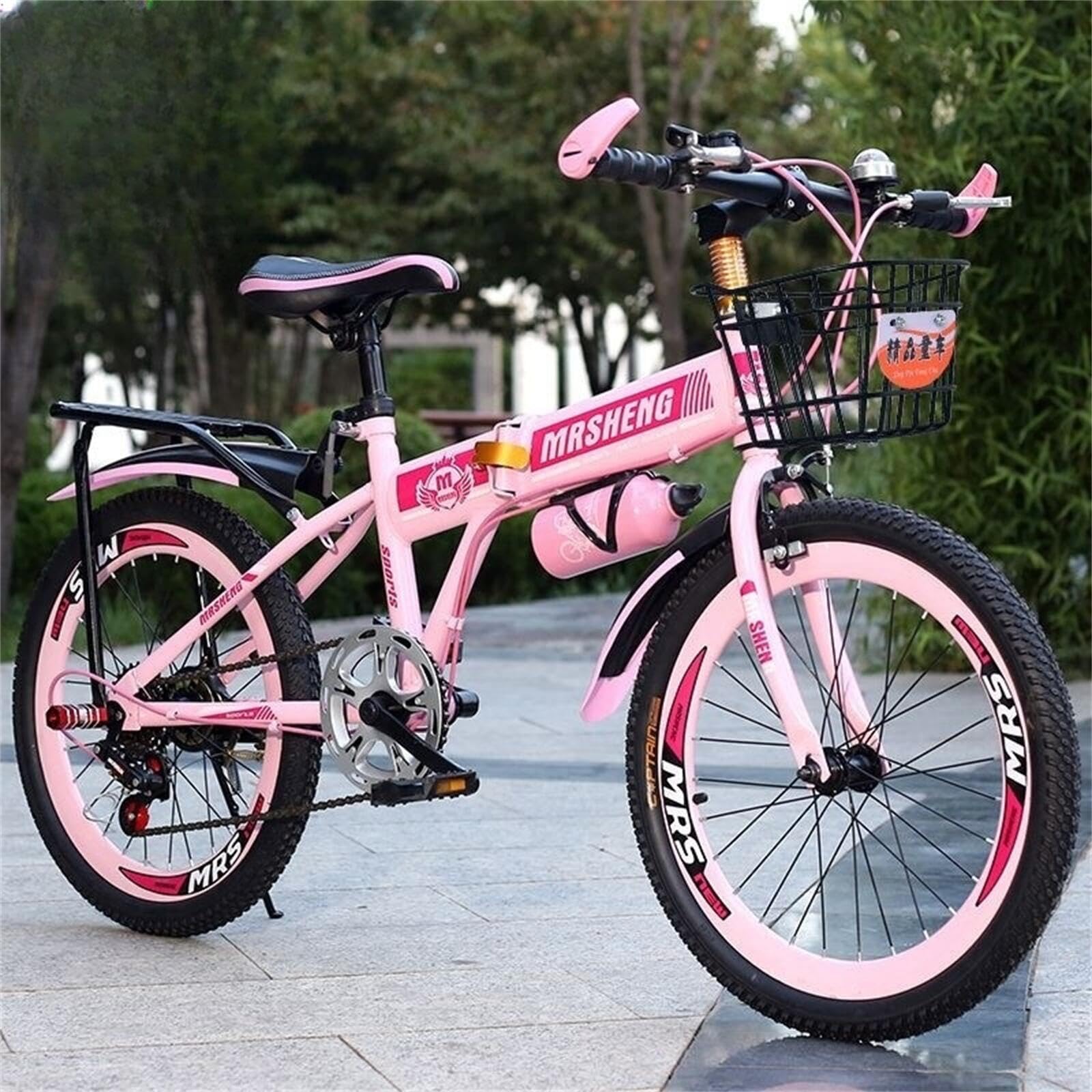 Amazon | 18インチの変速折りたたみ式子供用マウンテンバイクで、身長 Amazon | 18インチの変速折りたたみ式子供用マウンテンバイクで、身長