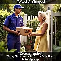 Vista 6 de ANDY ANAND CHOCOLATIER Tarta de queso de anacardo con caramelo de 9 pulgadas, 2 libras Compra tarta de queso de anacardo con caramelo hecha