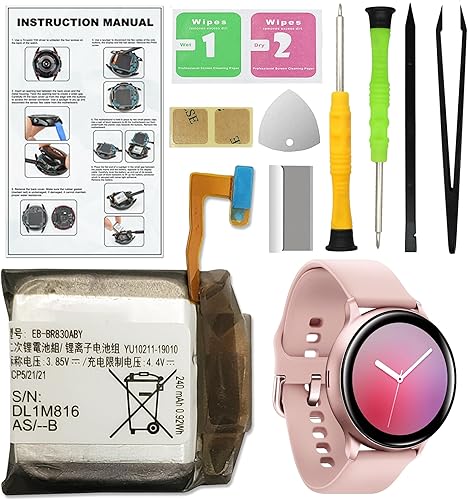 Miniatura 18 de Batería de repuesto para Galaxy Gear S3 Frontier & Gear S3 Classic, EB-BR760ABE Batería compatible con Samsung Gear S3 Frontier y Gear S3 Classic,