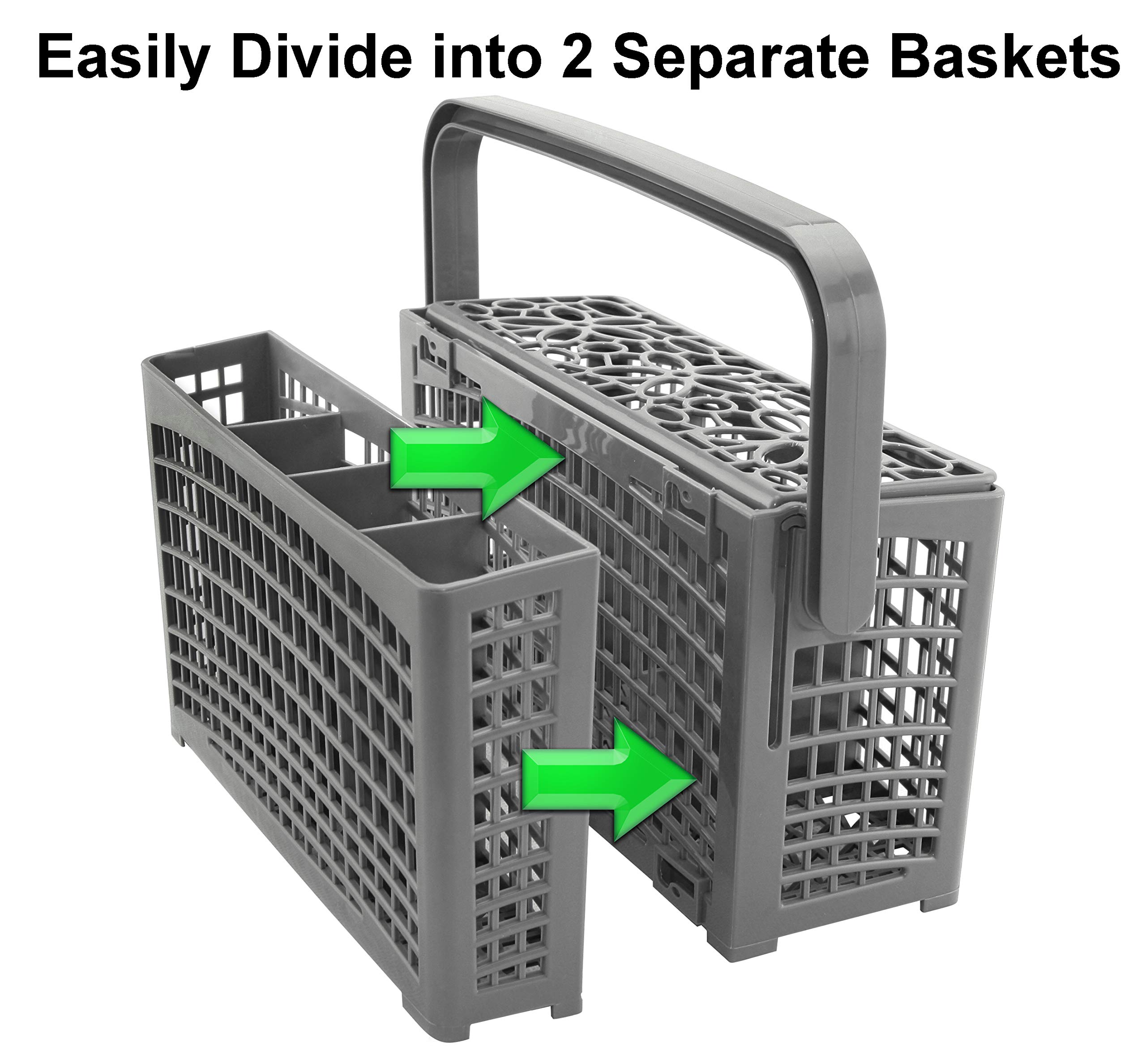 Universal Dishwasher Silverware Replacement Basket Utensil/Cutlery