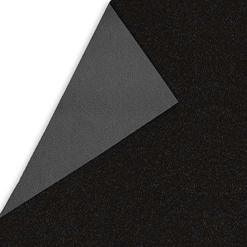 Newark Auto - Alfombra de felpa de pelo cortado para automóvil, tapicería de automóvil para alfombrillas, maletero, tablero, caja de altavoces,