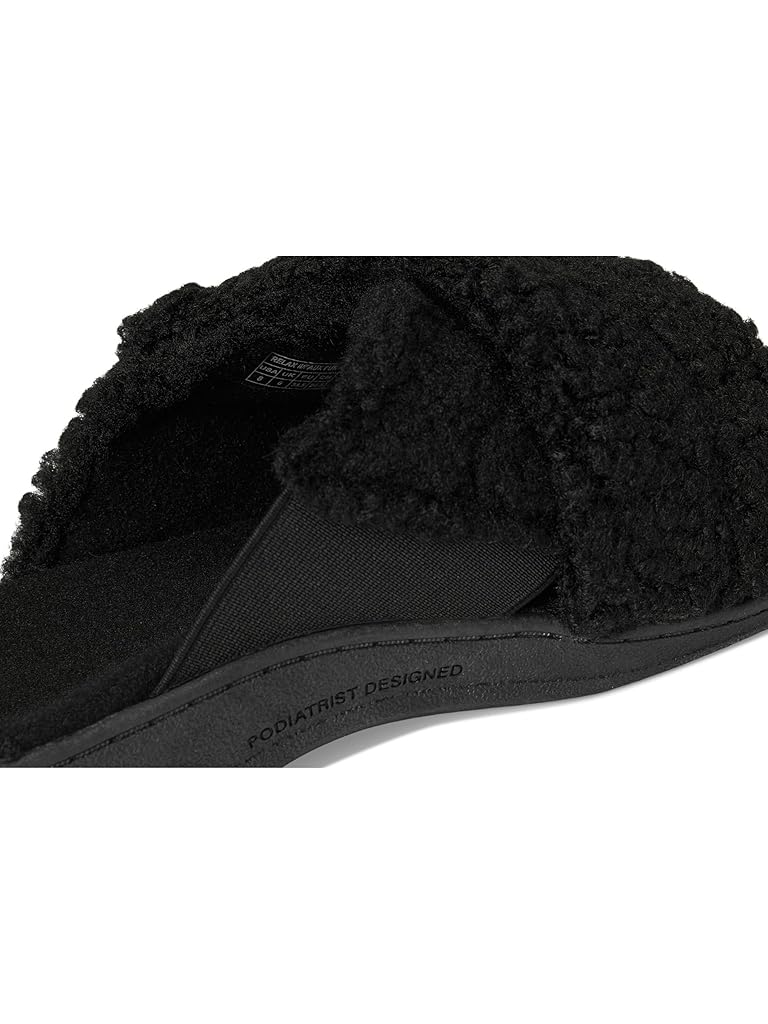 Black VIONIC Relax II Slides