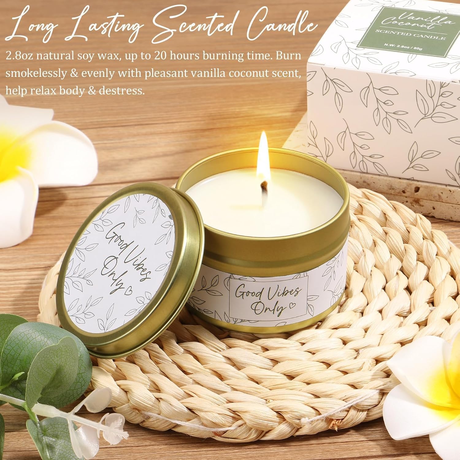 Self Care Gifts for Women Get Well Soon Gifts, Birthday Gifts for Women Care Package, Sympathy Gift Baskets Spa Gifts Thinking of You Inspirational Valentine's Day Gifts for Her Mom Wife Girlfriend - Image 7