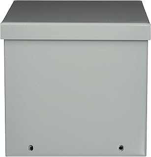 Hoffman A6R66 NEMA 3R Enclosure, Screw Cover, Galvanized, Paint Finish, 6