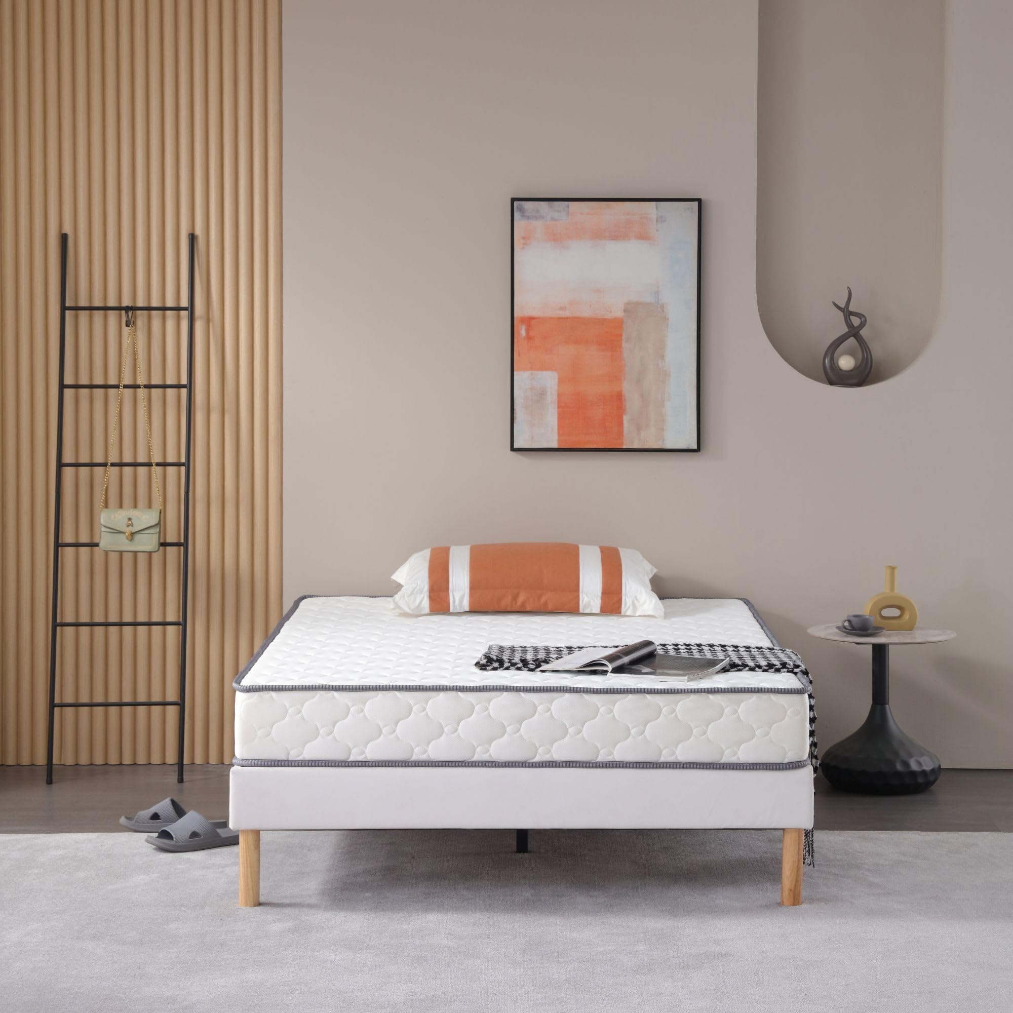 Doux rêve 140x190 Matelas Densité 30 Kg/m3 - Hauteur 18 CM - Soutien Ferme (140_x_190_cm)