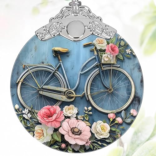 Miniatura 16 de Decoración navideña de vitrales de 3 pulgadas, adornos de Navidad, recuerdo de reliquia, intercambio de regalos, idea de regalo, regalo de bola, mal