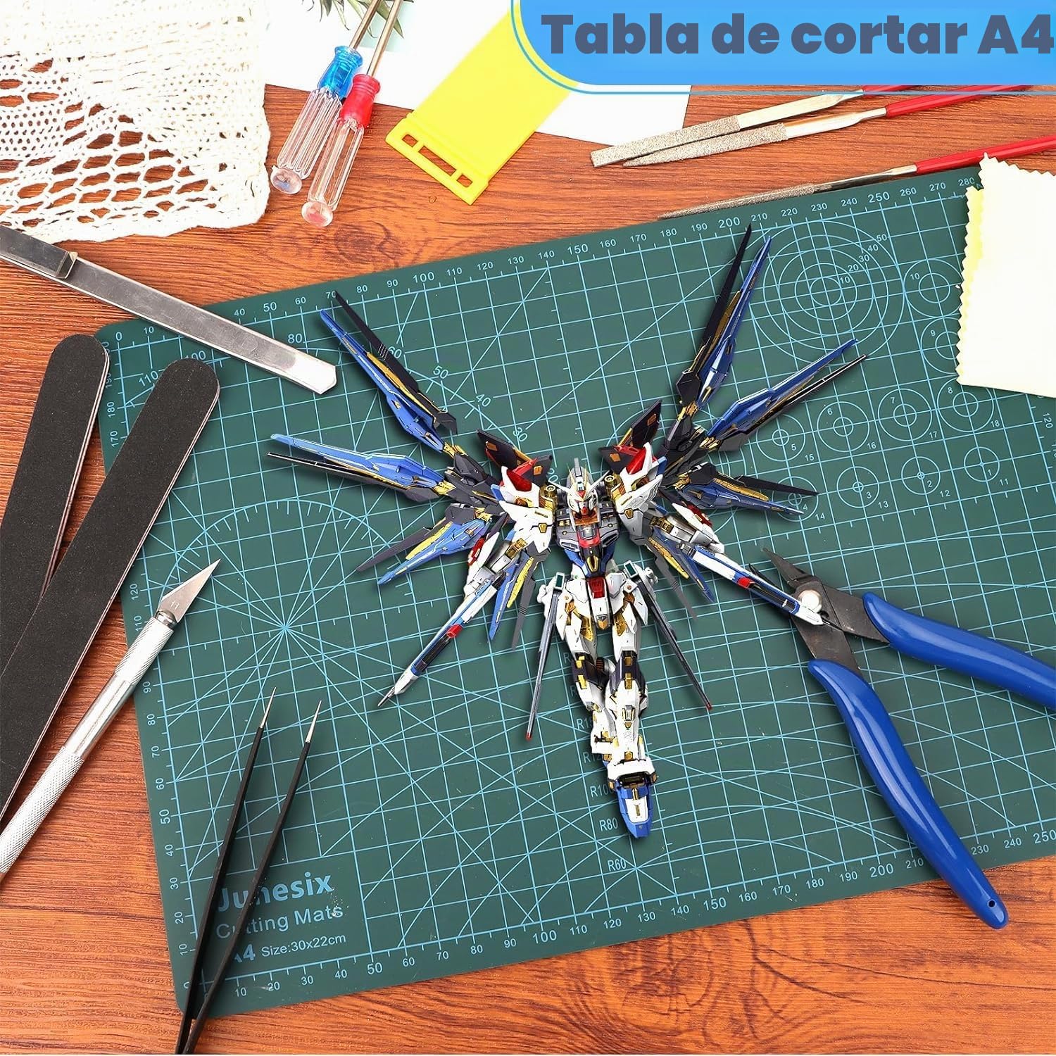 25 PCS Gundam Model Kit de Básicas Herramientas, Kit de Herramientas de Modelador Profesional, Juego de Manualidades de Construcción de Coche, para la Construcción, Reparación y Fijación de Modelos