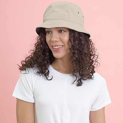 Miniatura 2 de The Hat Depot - Sombrero unisex 100 algodón 300N fácil de guardar para viajar playa y verano