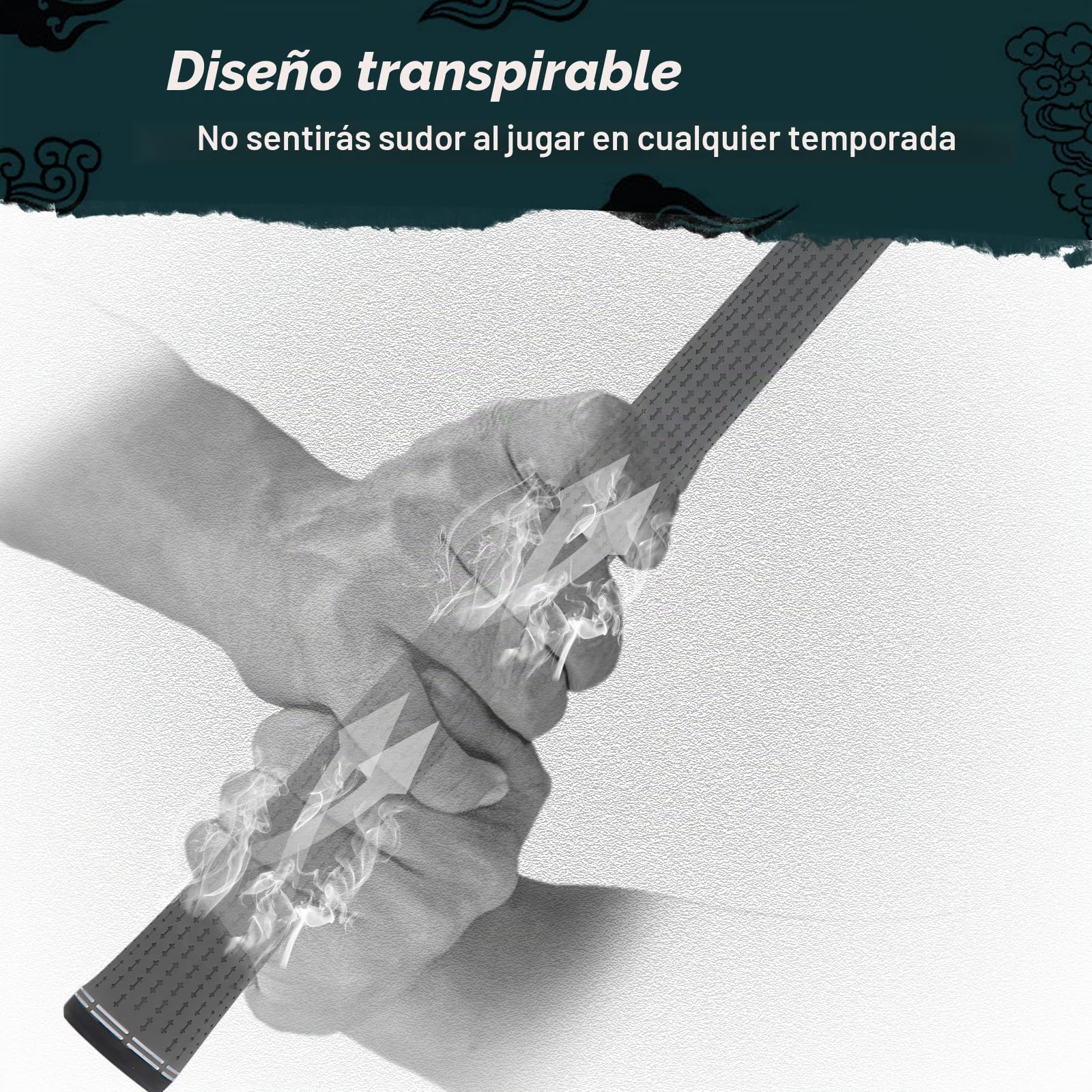 Juego de 8 empuñaduras de golf cómodas de goma suave, diseño cónico bajo, experiencia de swing rápido, para todo tipo de clima, 8 empuñaduras antideslizantes para palos de golf para hombres y