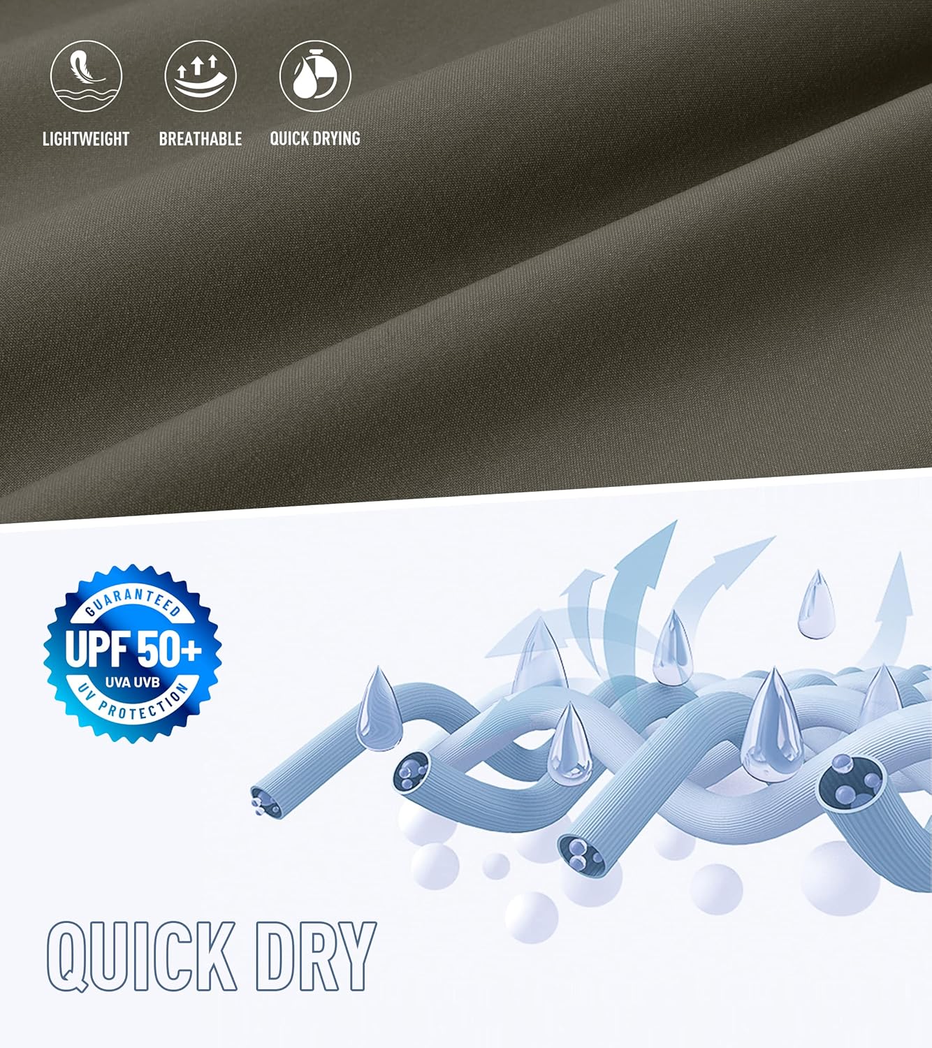 Men's Swim Trunks Quick Dry Board Shorts with Zipper Pockets Beach Shorts Bathing Suits for Men - No Mesh Liner - Image 5