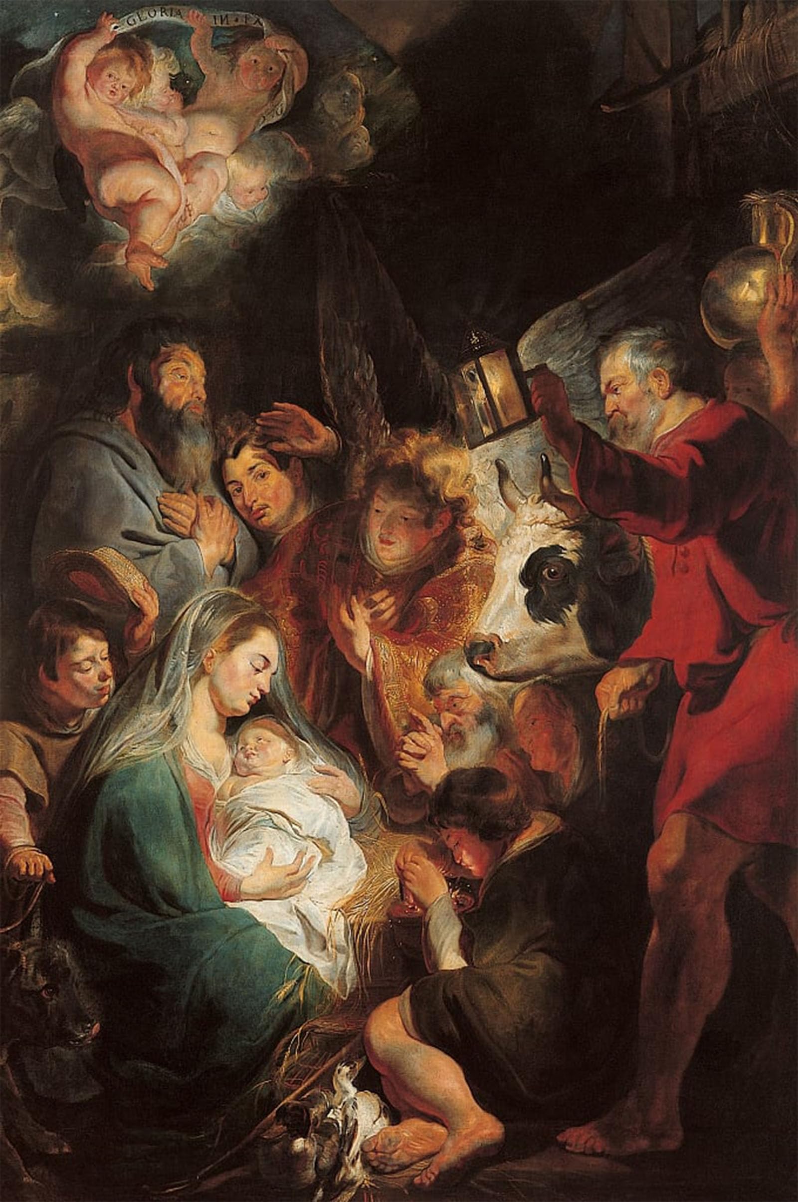 POSTERIIk Vintage Print Pop Art Landscape Artwork the Adoration of the Magi by Jacob Jordaens Art Prints for Office Home Decor 60x90cm