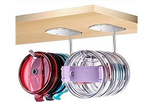 Cap Organizer for Wall, the Tumbler Lid Organizer