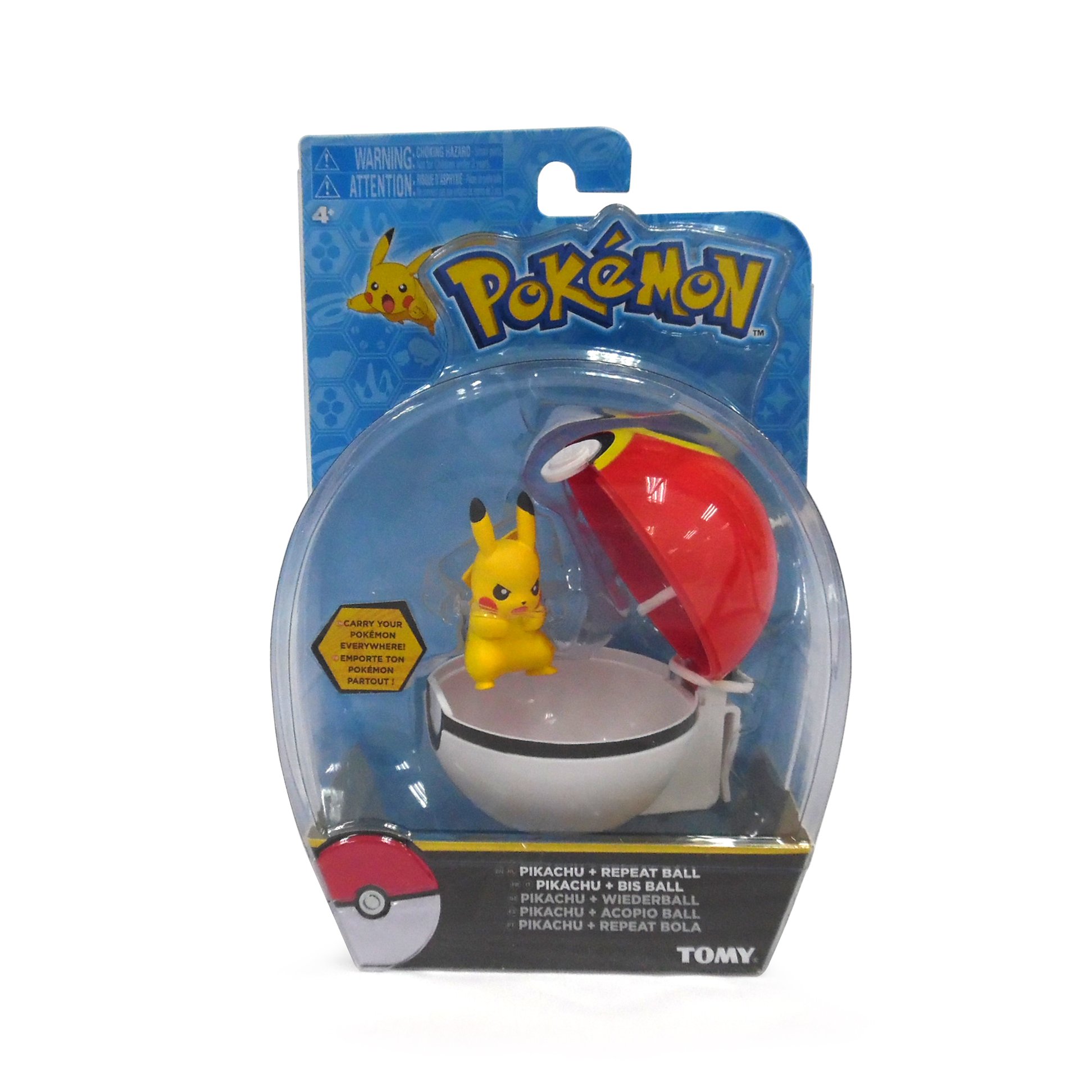 Pokémon Clip 'n' Carry Poké Ball, Pikachu and Repeat Ball 1