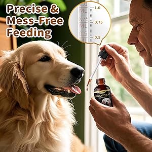 (2 Pack) POPPAW Dog UTI Treatment & Urinary Tract Support  Natural Herbal Drops with High Cranberry Extract, Vitamin B6 for Urine pH Balance, Bladder & Kidney Function, Chicken Flavor, 2 OZ