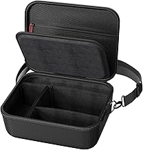 ProCase Camera Case for Canon EOS 2000D/250D/EOS R10/R7 SLR Camera, Digital Camera Case for Canon Rebel T7/EOS R100/R50/DSLR/SLR/Nikon/Sony/Mirrorless Camera Digital Camera Case - Black