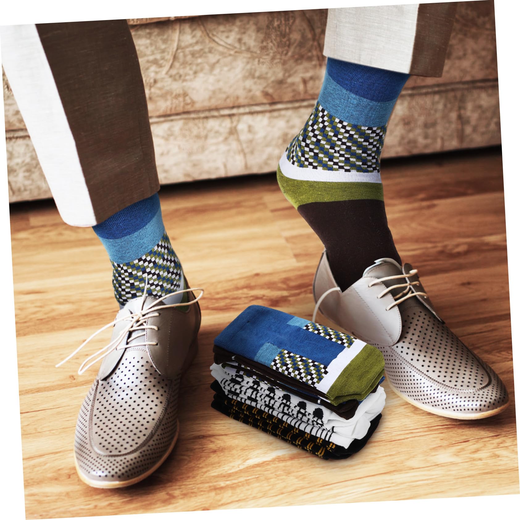 Abaodam 10 Paar Tabi Zehensocken aus Baumwolle für Herren und Damen | Geta Schuhe und Japanische Tabi Schuhe, Atmungsaktiv und Bequem, Leicht und Auszuziehen