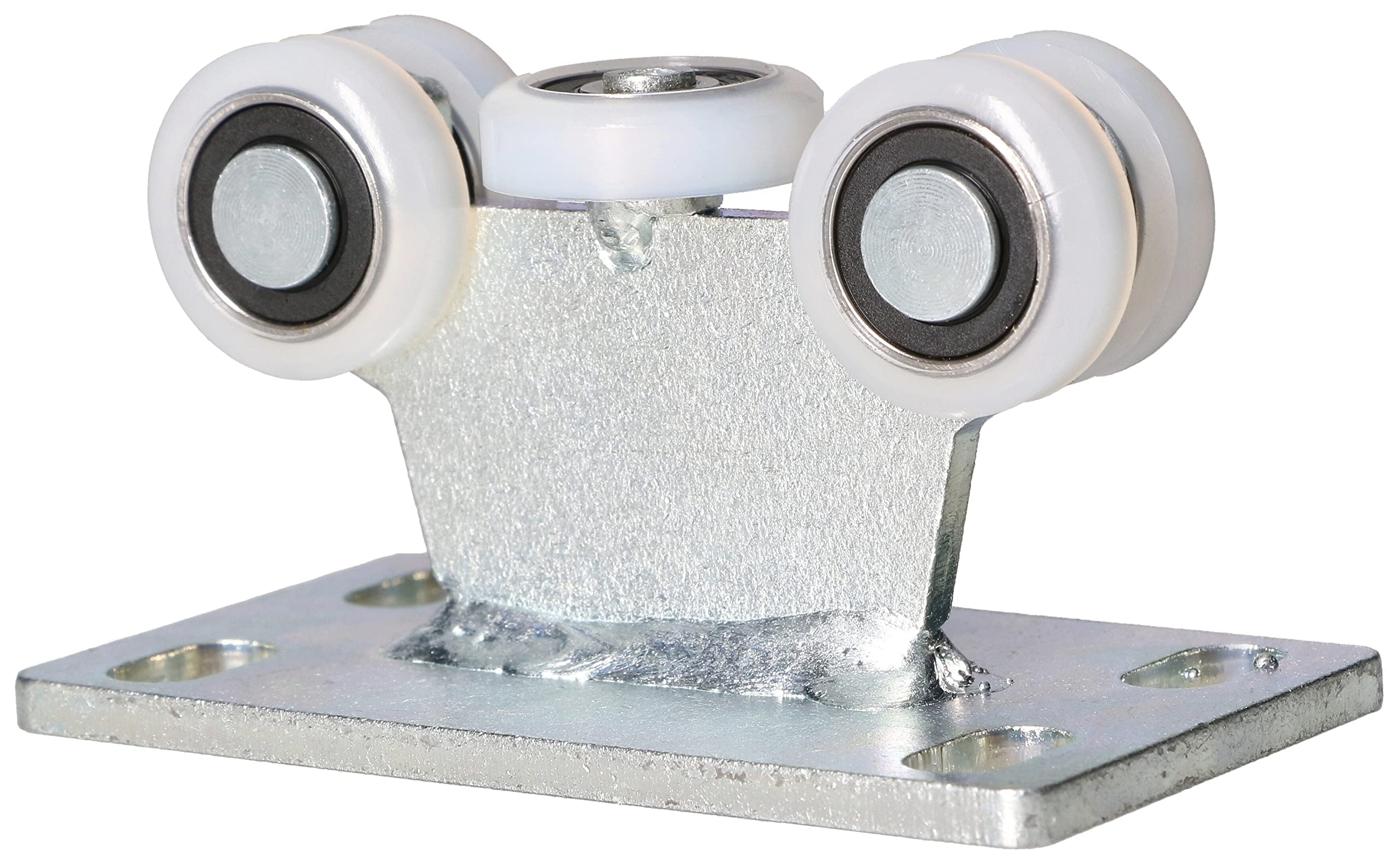 KOTARBAU® Roulette fixe sans réglage de la hauteur Ø 25 5 roulettes Parfait pour différentes portes coulissantes
