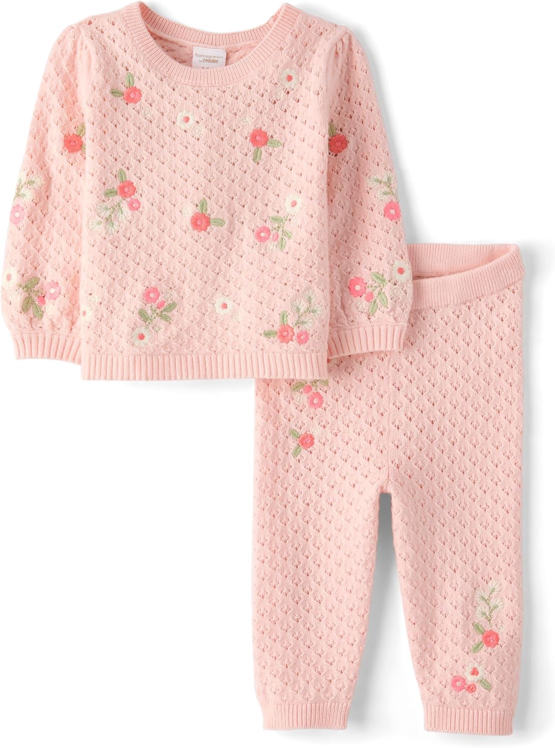 Gymboree Baby Girls' And Newborn Long Sleeve Sweater and Pants 2-piece Outfit Set
