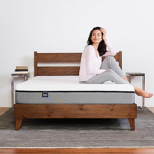 Lull Original 5 Layer Memory Foam Mattress | Memory Foam Queen Mattress 10 inch | Bed in a Box with Cooling Tech and Therapeutic Support | 365 Night
