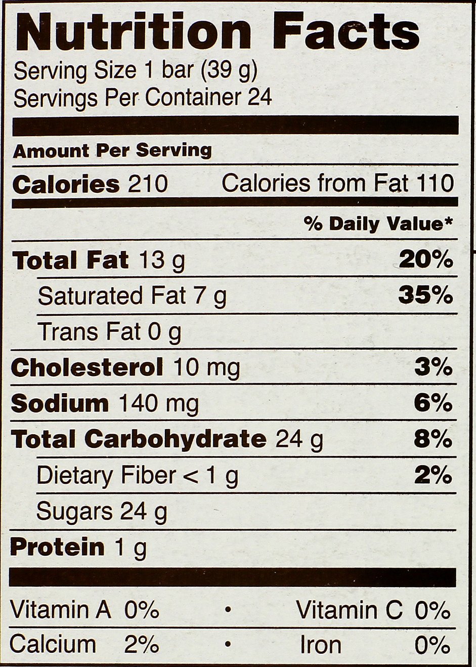 Heath Toffee Bar, 1.4-Ounce Bars (Pack of 48)